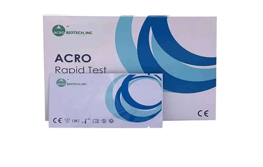 ACRO COVID-19 ir gripo A+B Antigeno Combo greitasis testas (Nosiaryklės mėginys)