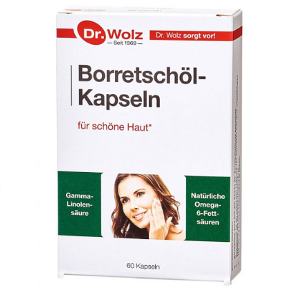 DR. WOLZ BORRETSCHÖL-KAPSELN, KAPS. N60