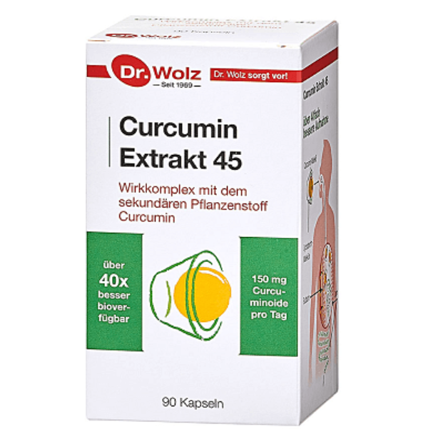 DR. WOLZ CURCUMIN EXTRAKT 45, N90