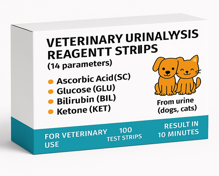 Šlapimo analizės reagentų juostelės N25