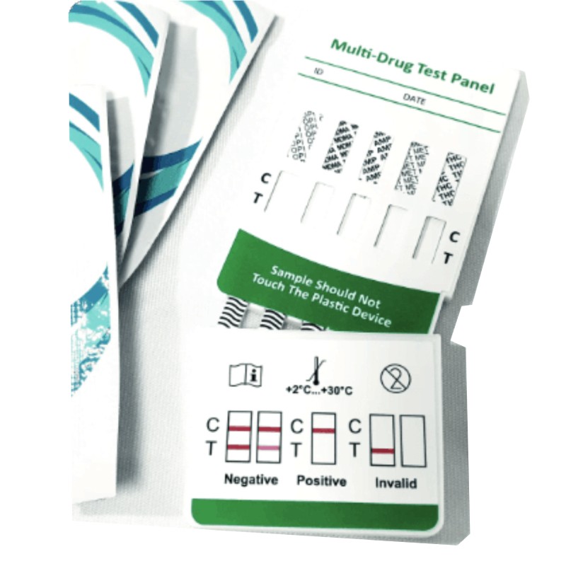 ACRO Multi-Drug 10 aptikimo narkotinių parametrų greitojo testo kasetė  (1 testas)